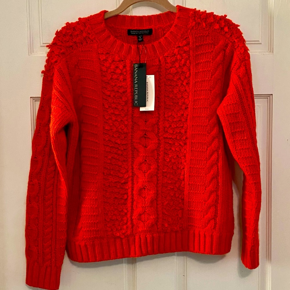 Beautifully stitched sweater from Banana Republic